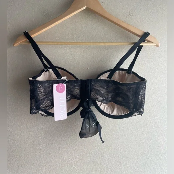 New Victoria’s Secret Biofit Women Bra Black Size 34D